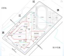 江苏南京市琅琊路小学江北新区学校新建工程现场图片