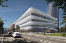 上海市普陀区万里街道全民健身中心新建工程现场图片