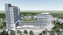 浙江杭州市余杭区第五人民医院改扩建工程三期现场图片