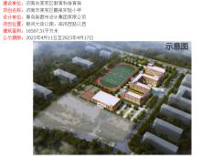 山东济南市莱芜区鹏泉实验小学建设项目现场图片