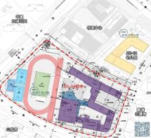 临港新片区103社区J05-04地块配套初中现场图片