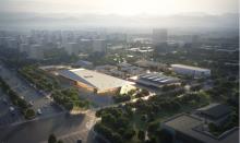 西安戏剧学院校区建设项目一期工程现场图片