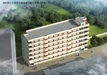 广西钦州市浦北县第三中学学生宿舍楼建设项目现场图片