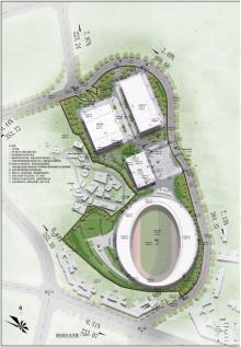 四川内江市资中县万金山体育公园建设项目现场图片