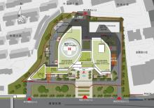 广东广州市中山大学附属第一医院东院区改扩建工程现场图片