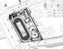 广东深圳市航城街道金盛小学新建工程现场图片