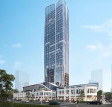 福建厦门市海峡成功大厦项目现场图片