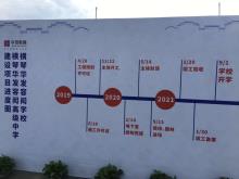 广东珠海市横琴华发容闳高级中学项目现场图片
