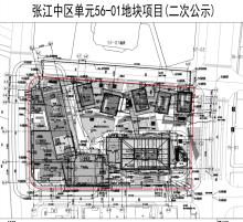 上海市张江中区单元6001地块科研办公项目现场图片