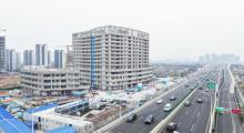 安徽合肥市儿童医院新区项目现场图片