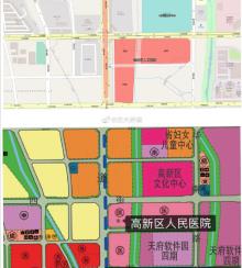 四川成都市高新区人民医院一期（地块一、地块二）现场图片