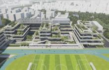 广东深圳市燕罗街道燕川九年一贯制学校新建工程现场图片