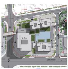 广东揭阳市绿地国际空港城地块四9-12栋及地下室B区(续建)项目现场图片
