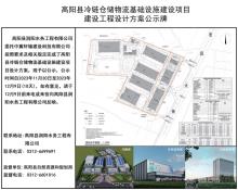 河北保定市高阳县冷链仓储物流基础设施建设项目现场图片