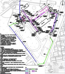 广东广州市狮岭镇前进小学校园功能微改造项目、花都区炭步镇炭步初级中学改扩建项目现场图片