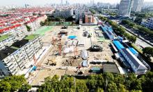 上海市嘉定区真新社区W06-1601单元13-05地块保障性租赁住房项目现场图片