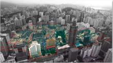 广东深圳市湖贝统筹片区城市更新单元一期A1地块项目现场图片