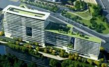 广东广州市番禺区第二人民医院新建住院楼及发热门诊工程现场图片