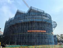 江苏无锡市惠山大剧院（省锡中艺术楼）新建工程现场图片