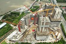 上海市浦东新区前滩1301地块商业用地项目(含华尔道夫酒店(五星级))现场图片