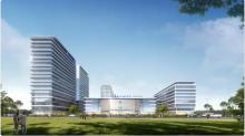 陕西西安大兴渭水园医院建设项目医疗楼工程现场图片
