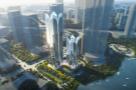 广东广州市中新科技文化艺术中心之智荟塔（高端酒店）项目现场图片