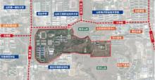 山东济南市空天信息大学建设工程现场图片