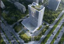 福建龙岩市上杭农商银行总部大楼建设项目现场图片