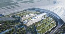 广东广州白云国际机场三期扩建工程交通中心综合体项目现场图片