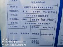 首都医科大学附属北京世纪坛医院急诊急救综合楼工程（北京市海淀区）现场图片