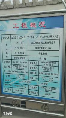 潍坊市金山居(北区)1号-3号住宅楼4号5号商住楼及地下车库工程（潍坊同易置业有限公司）现场图片