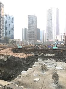 云南昆明市新城吾悦广场(商业综合体)建设项目现场图片