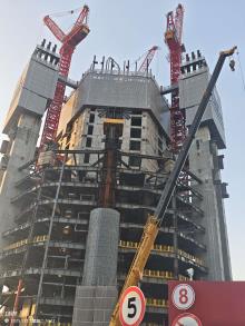 上海市虹口区北外滩街道HK32101、HK32102(部分地下)(北外滩91街坊)项目现场图片