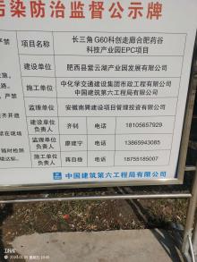 安徽合肥市长三角G60合肥药谷科技产业园项目（生物医药-长三角G60科创走廊产业合作示范园区）现场图片