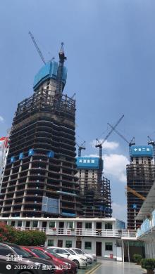 福建厦门市英蓝国际金融中心(商业综合体)(含五星级酒店)-超高层地标综合体项目现场图片