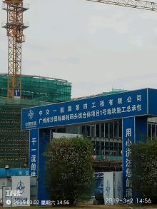 广东广州市南沙国际邮轮母港综合体项目现场图片