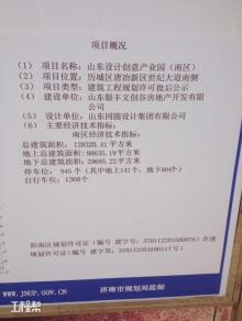 济南市山东设计创意产业园南区工程（山东银丰文创谷房地产开发有限公司）现场图片