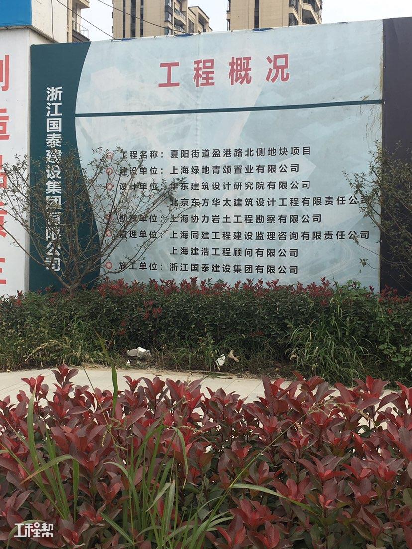上海市青浦区夏阳街道盈港路北侧地块综合发展项目(含