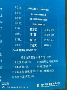 武汉市九峰农民还建社区二期B1区工程（武汉光谷建设投资有限公司）现场图片