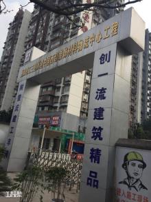 重庆光能房地产开发有限公司中国西部装饰材料物流中心工程现场图片