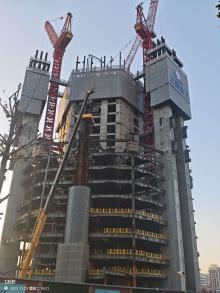 上海市虹口区北外滩街道HK32101、HK32102(部分地下)(北外滩91街坊)项目现场图片