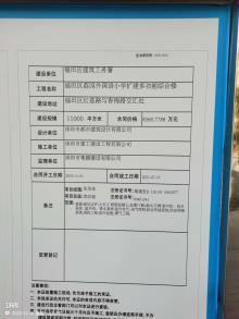 广东深圳市福田区荔园外国语小学扩建多功能综合楼工程现场图片