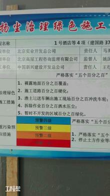 北京朝阳建国路37号常驻酒店工程现场图片