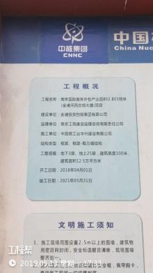 江苏南京市国际服务外包产业园B02B03地块（金浦河西总部大厦）办公楼项目现场图片