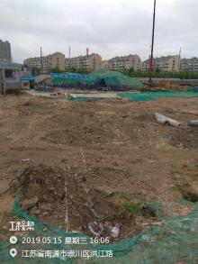 江苏南通市崇川区C17040地块住宅建设项目现场图片