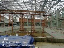 四川成都市新都香城体育中心建设现场图片