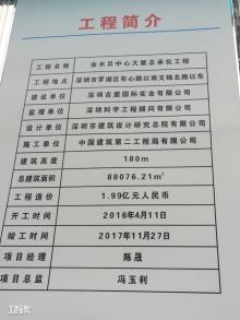 深圳市特力吉盟黄金首饰产业园01地块（金水贝中心大厦）工程（深圳特力吉盟投资有限公司）现场图片