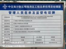 广东广州市南沙体育馆片区项目现场图片