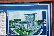 重庆市大渡口区中医院工程现场图片