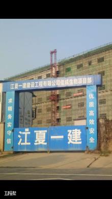 武汉佳成生物制品有限公司生物工业园建设项目（湖北武汉市）现场图片
